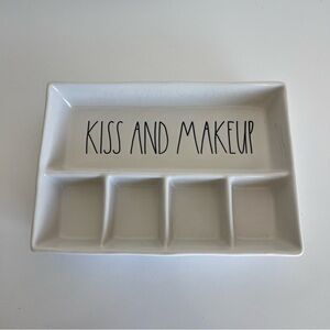 Rae Dunn Farmhouse 5 Part Divided Kiss and Makeup Tray